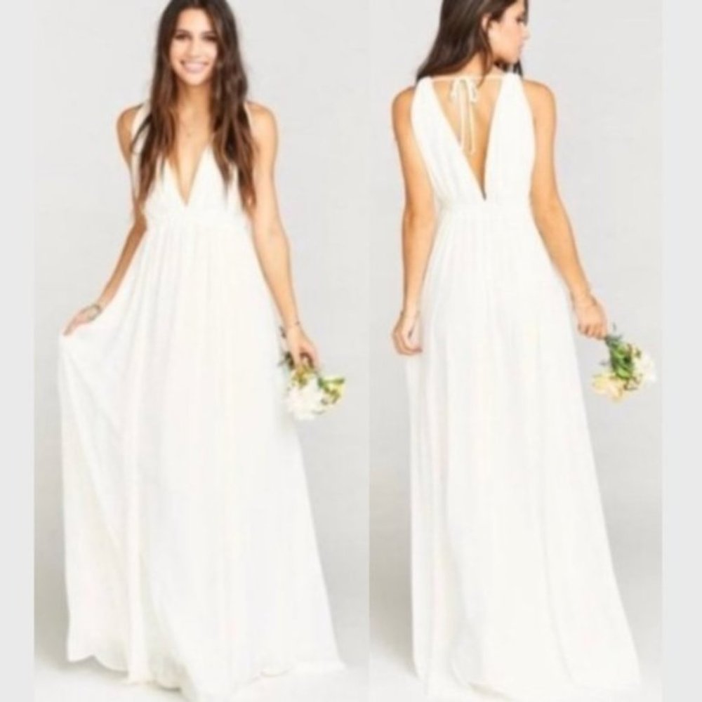 Show Me Your Mumu Wedding Cake Ava Maxi Dress